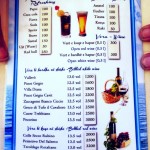 Fishland Restaurant – Menu Last Page