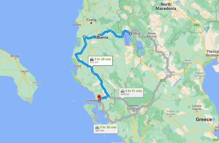 How To Take An Amazing Trip from Ohrid To Saranda